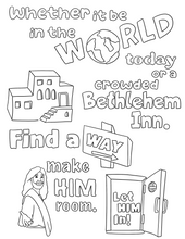 Load image into Gallery viewer, "The Forgotten Carols" Coloring Book
